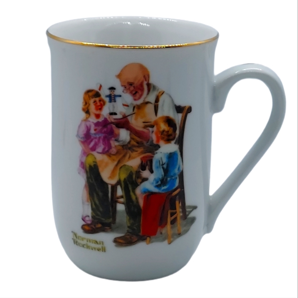 Norman Rockwell Collectable Cups